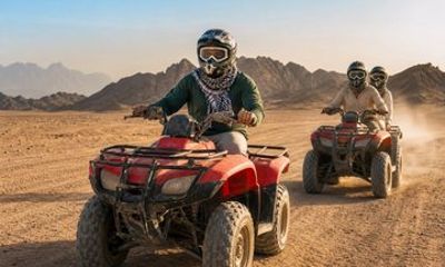 Hurghada Desert Safari Quad Buggy Camel and BBQ