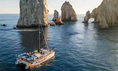 Private Catamaran Tour in Cabo Snorkeling and Sunset Adventure