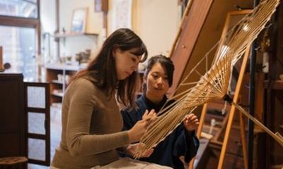 Wagasa Making Workshop with Artisan in Kanazawa