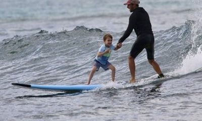 Tandem Surf Lesson in North Shore of Oahu