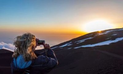Mount Etna Sunset Adventure with 4x4 Ascent and Sicilian Dinner