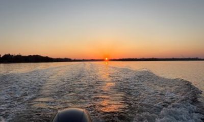Private Evening Boat Cruise Around Remote Tidal Salt Marsh
