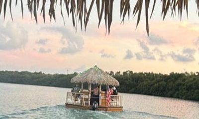 West Palm Beach Enjoy Sunset on a Tiki Cruise