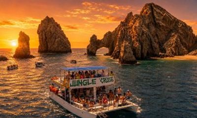 Private Cabo Sunset Catamaran Cruise