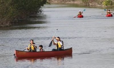3-Seat Canoe Rental at Flamingo Everglades