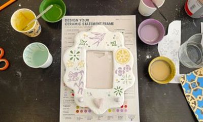 Design Your Own Ceramic Statement Frame in Porto