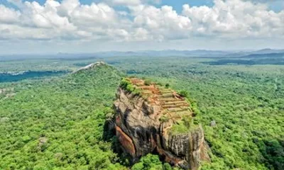 Sigiriya Rock Fortress & Dambulla Cave Temple Day Tour from Kandy
