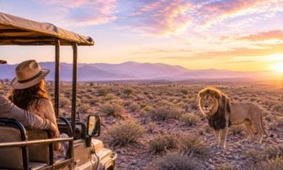 Aquila Safari Day Tour & Traditional 'Braai' Wine Farm Lunch