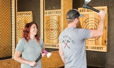 Lumberjack Axe Throwing Experience in Williamsburg