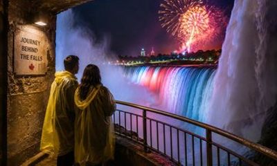 Niagara Falls Journey Behind the Falls Fireworks Experience