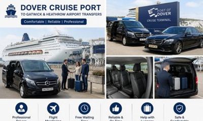 Dover Cruise Port To Gatwick & Heathrow Airport Transfers