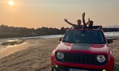 Corfu Private Jeep Sunset Experience: Secret Spots Swim & Tasting