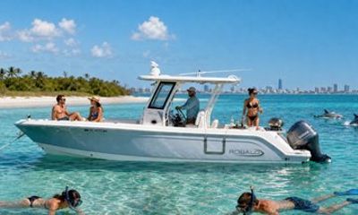 Private All- Inclusive Snorkel, Shell & Dolphin Boat Day