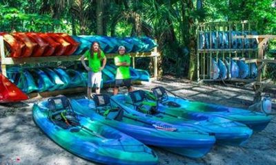 Kayak Adventure Tour Guided at Wekiwa Springs