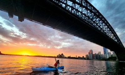 Small Group Sydney Sunrise Kayak Tour Opera and Harbour Bridge