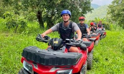 Chiang Mai ATV Sticky Waterfall and Whitewater Rafting