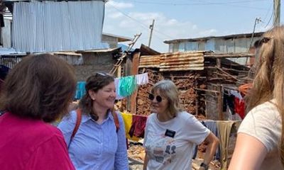 Kibera Slum Tour with Hillary