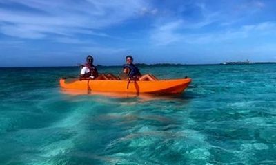Sea Glass Island Kayak Tour Aruba in Morning or Midday