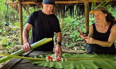 Chiang Rai Jungle Trekking with Bamboo Cooking and Hot Springs
