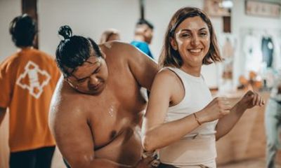 Authentic Sumo Experience with Former Professional Wrestlers