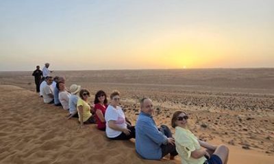 Group Tour Wadi Bani Khalid and Wahiba Desert with Sunset Watch