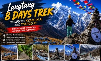 Langtang Valley Trek with Kyanjin Ri and Tsergo Ri