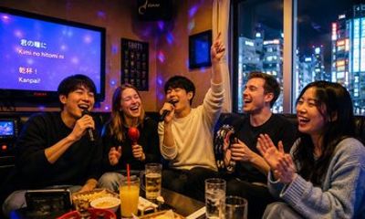 Shinjuku Nightlife Tour with Arcade and Karaoke in Kabukicho