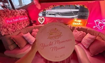 Hello Kitty Themed Yacht Rental Miami
