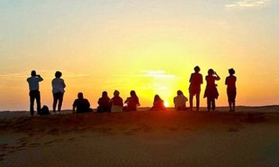 Sharing Wadi Bani Khalid & Wahiba Sands Desert Sunset Tour