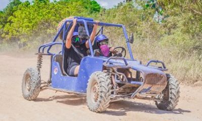 Aventura en Buggy en Punta Cana Playa Macao y Cueva Taína