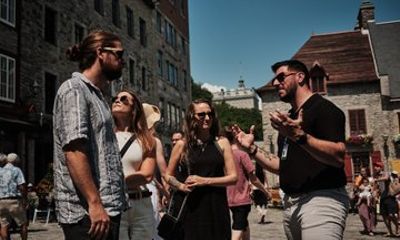 Exclusive Quebec City Tour in an ID. Buzz
