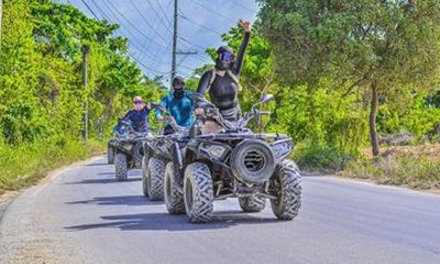Private off-road quad bike adventure in Punta Cana