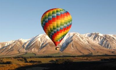 Sunrise Hot Air Balloon Flight over Canterbury Plains