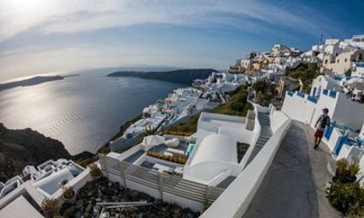 Santorini Highlights Full Day Private Van Tour
