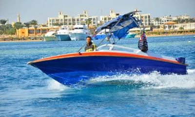 Orange Bay Island by Private Speedboat with Watersports -Hurghada