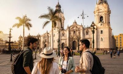 Lime city tour with catacombs + historic center and hotel pickup