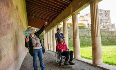 Eco Luxury Private Tour of Herculaneum Oplontis with Lunch