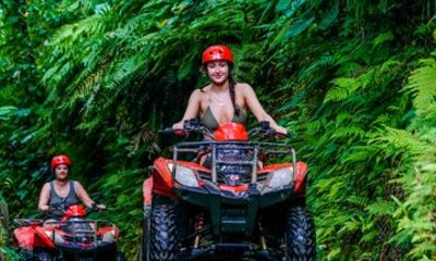 Ubud Gorilla Face ATV, Rice Terraces and Waterfall Tour