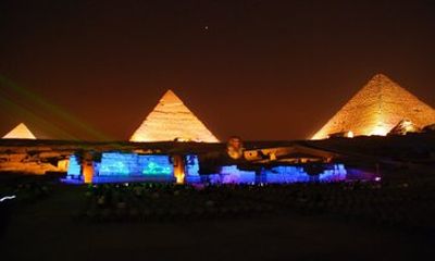 Sound and Light Show at Giza Pyramids