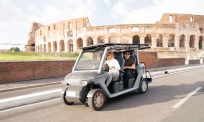 Rome Highlights Golf Cart Tour