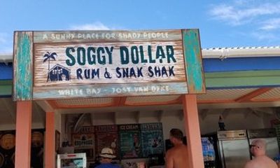 The Baths & Soggy Dollar From Frenchman's Cove