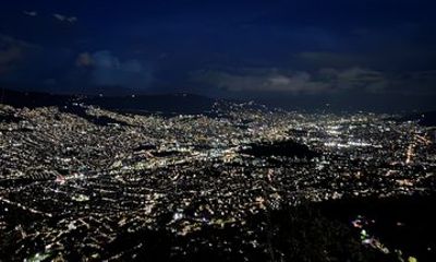El Picacho Viewpoint Medellín Panoramic Views at Sunset and Night