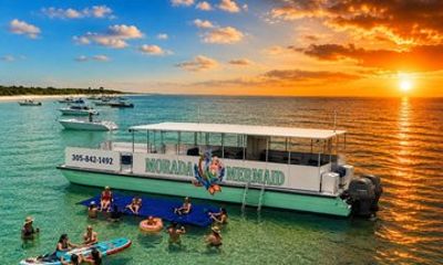 Sandbar and Sunset Cruise Combo Adventure