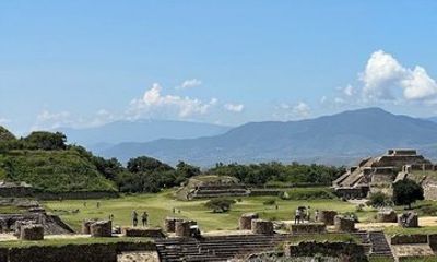 Monte Alban and San Martin Tilcajete and Teotitlan del Valle