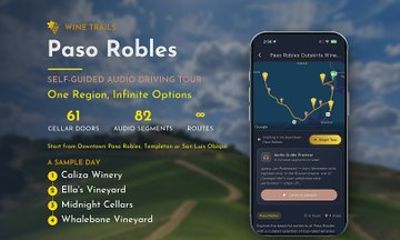 Paso Robles Self-Guided Wine Tour: GPS Audio Driving Guide