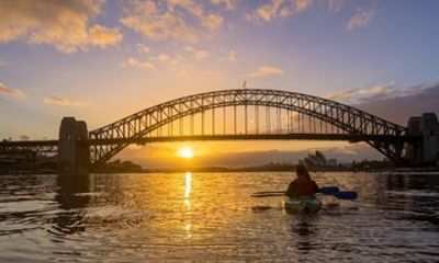 Sunset Small Group Kayak Tour in Sydney