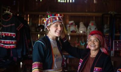 Chiang Rai Akha Village Private Tour Cooking and Embroidery