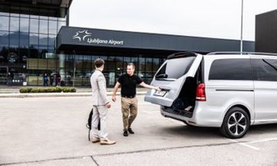 Private Ljubljana Airport to Ljubljana City Transfer