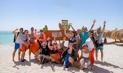 Hula Hula Island Snorkeling Cruise with Lunch Hurghada