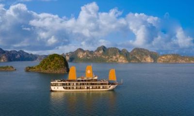 Peony 5-Star Cruise: 3-Day Luxury Ha Long & Lan Ha Bay Escape